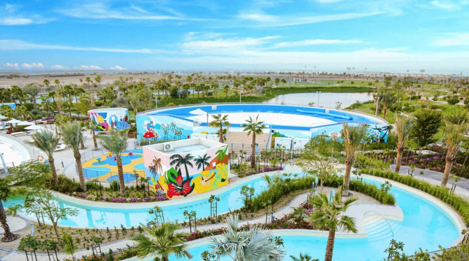 Boating Lake & Cafe amenity image at Damac Hills 2 - Park Greens