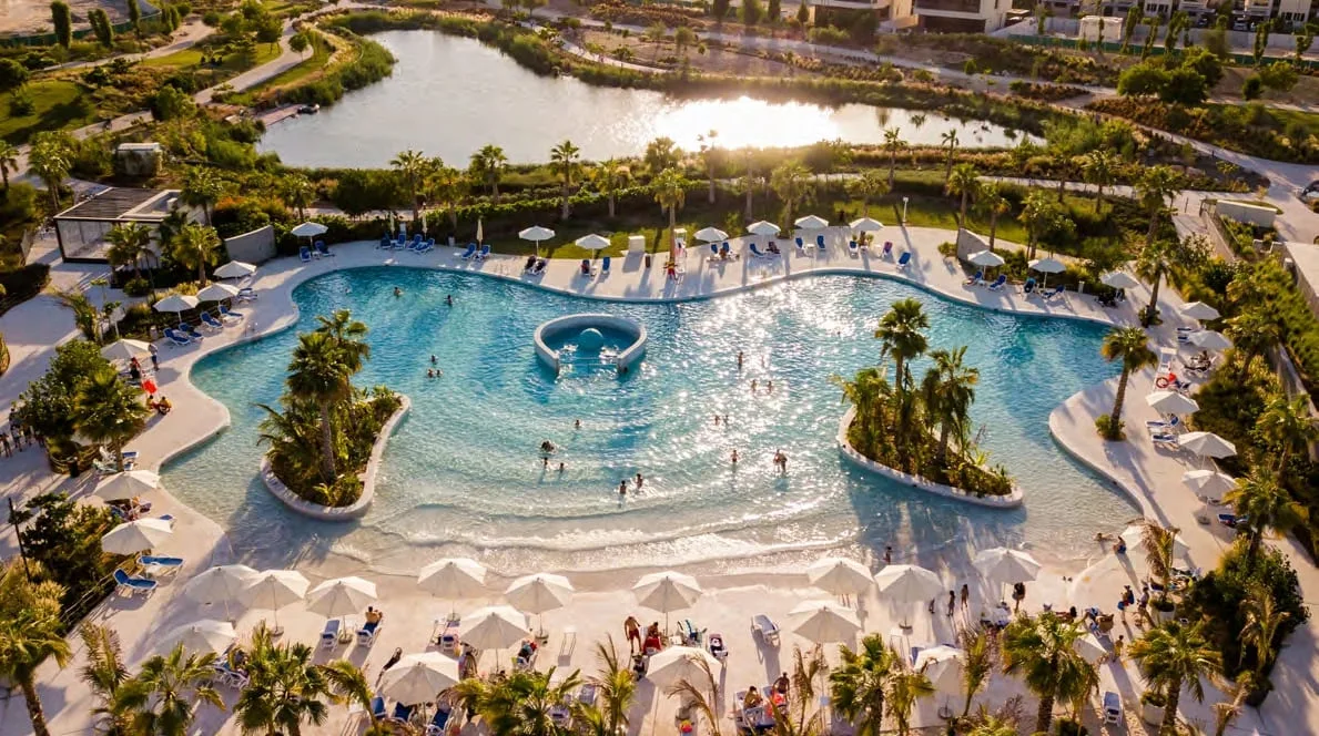 Malibu Bay Wave Pool amenity image at Damac Hills - Golf Gate 2