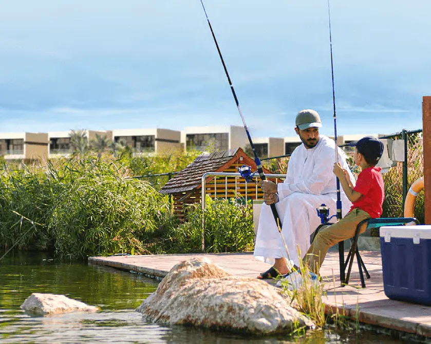 Fishing Lake amenity image at Damac Hills - Park Town