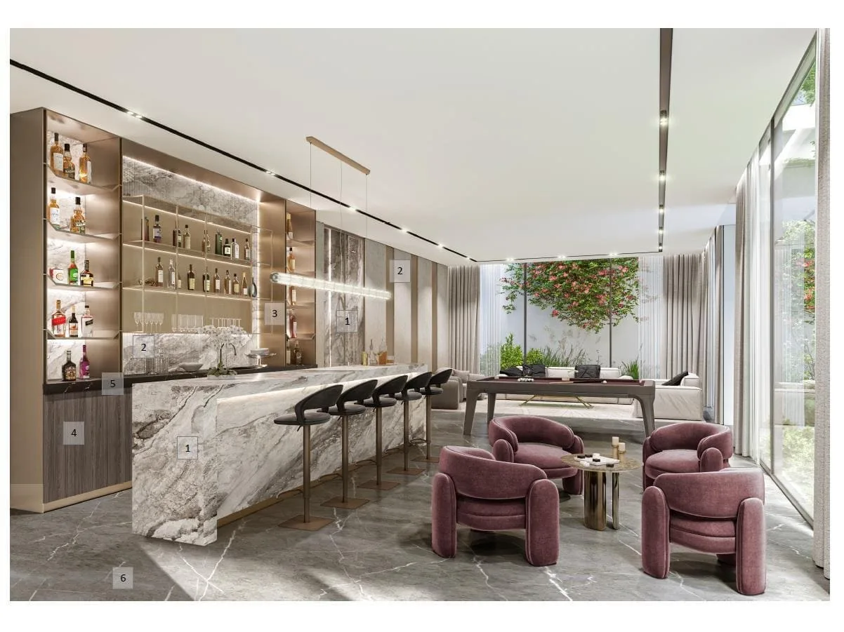 Bar amenity image at Damac Hills - Utopia
