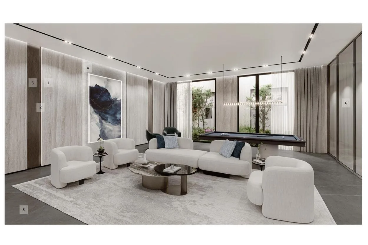 Games Room amenity image at Damac Hills - Utopia