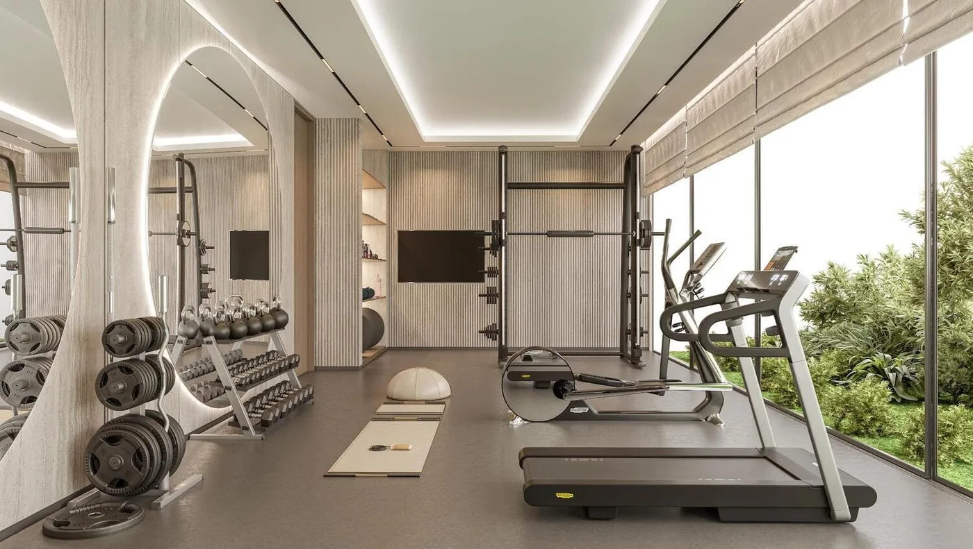 Gym amenity image at Damac Hills - Utopia