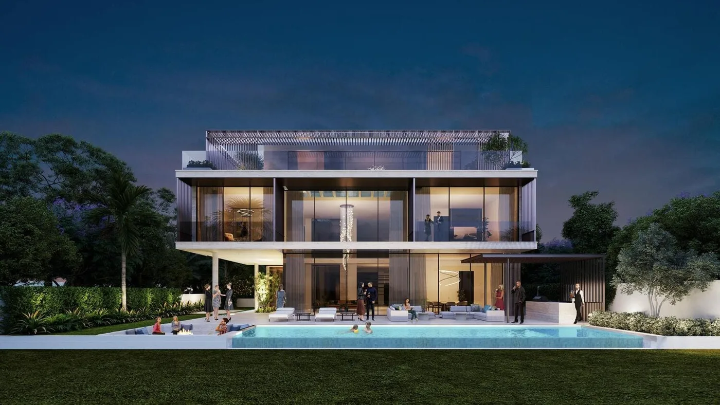 Private Pools amenity image at Damac Hills - Utopia