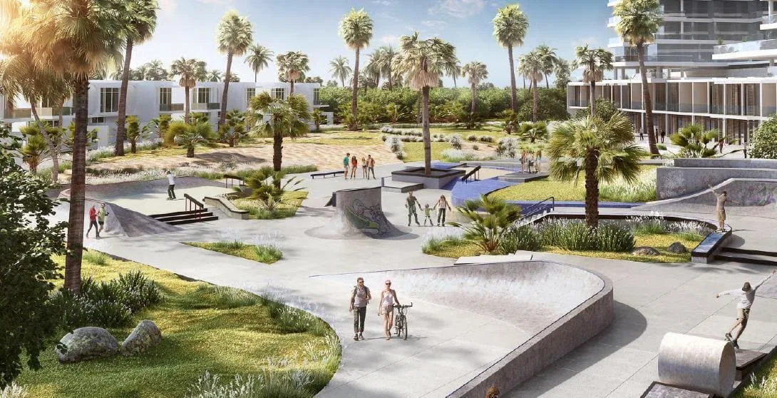 Skate Park amenity image at Damac Hills - Utopia