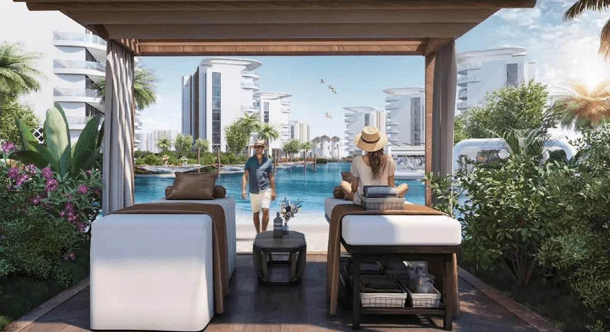 Outdoor Spa amenity image at Damac Lagoons Views