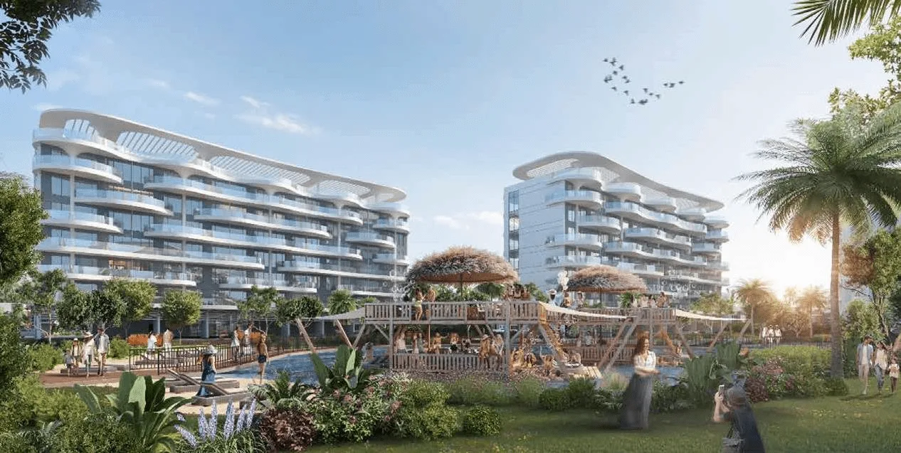 Unique Aquatic Party Venue amenity image at Damac Lagoons Views