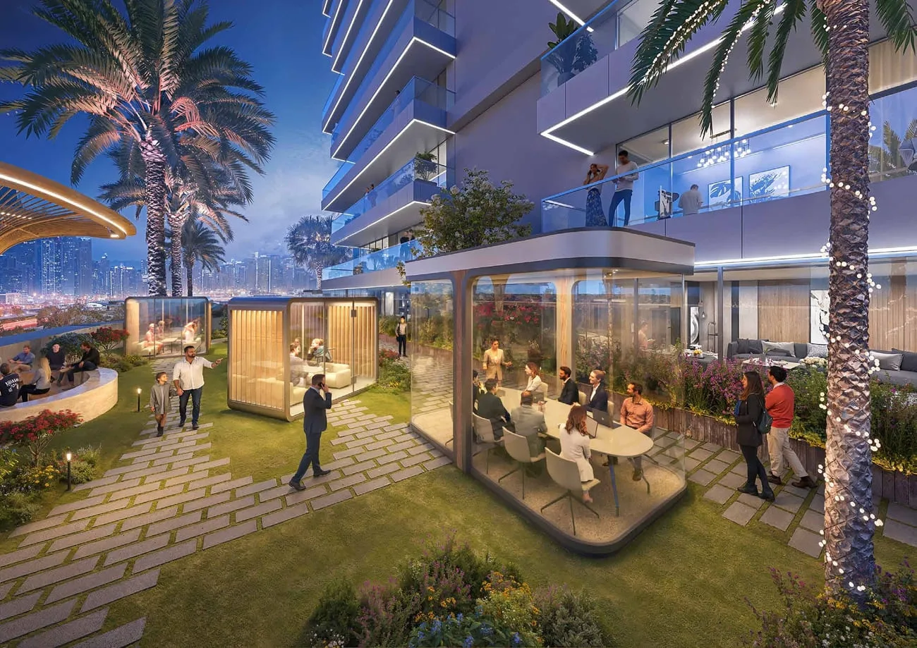 Co-Working Pods amenity image at Damac Safa Gate