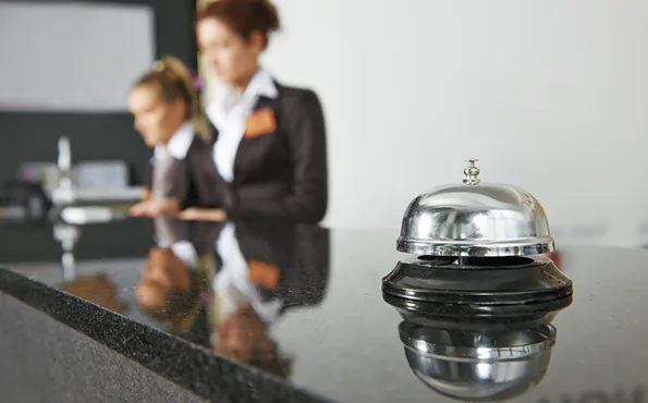 24hrs Reception Desk amenity image at DaVinci