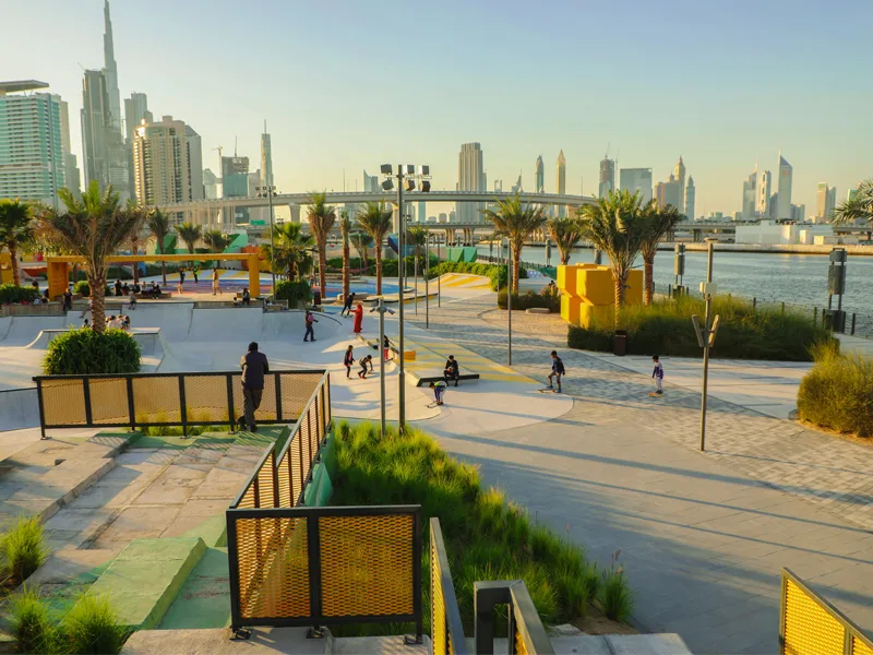 Landscaped Plaza amenity image at DaVinci