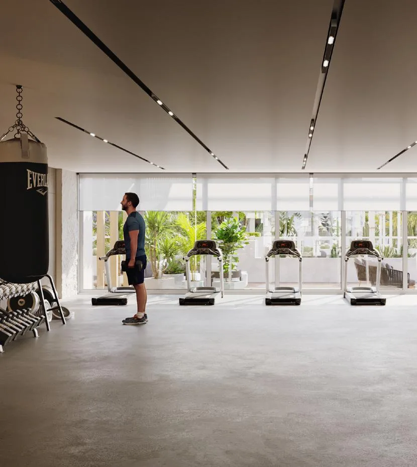 Indoor & Outdoor Gyms amenity image at Deansgate by ADE
