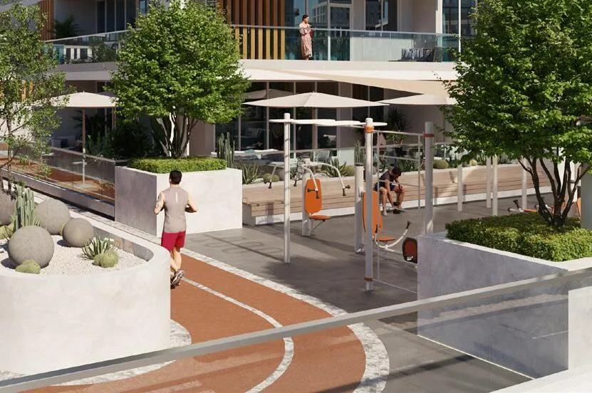 Running Track amenity image at Deansgate by ADE