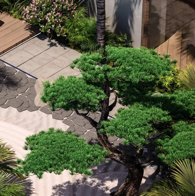 Zen Garden amenity image at Divine Al Barari