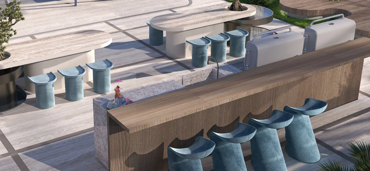 BBQ Area amenity image at Divine Elements