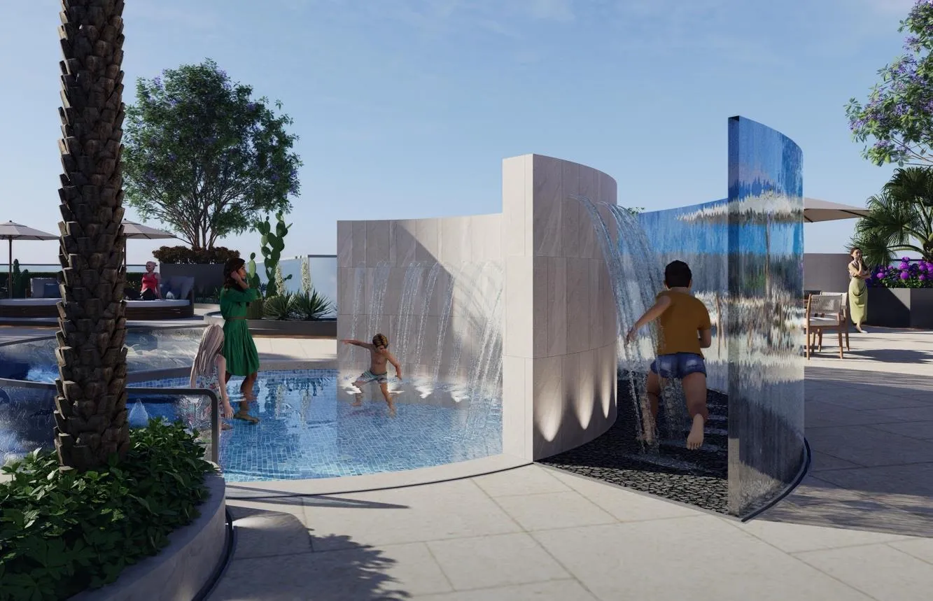 Waterfall Playing Area amenity image at Dreamlife Residences