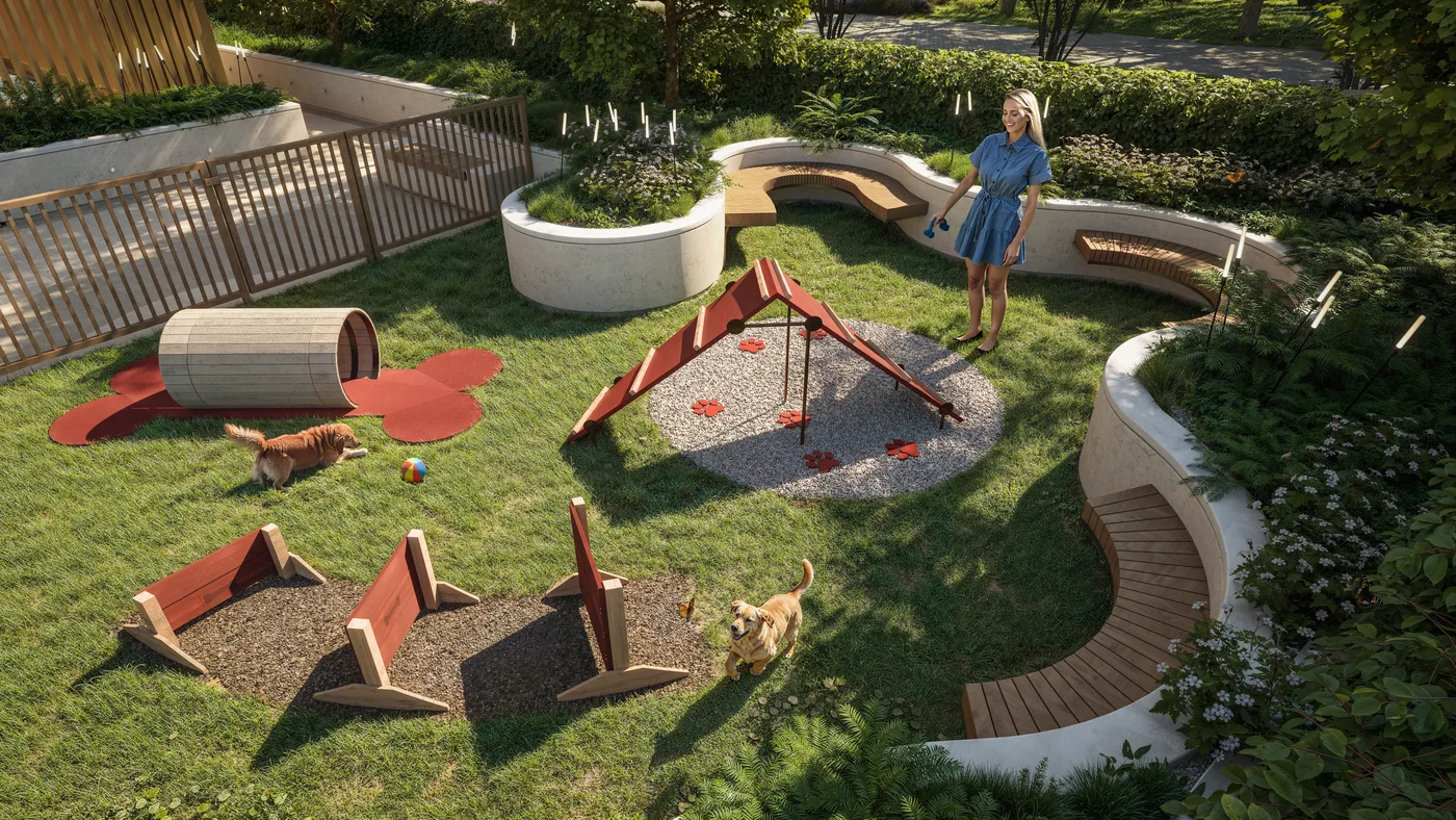 Pet Park amenity image at Eira Residence