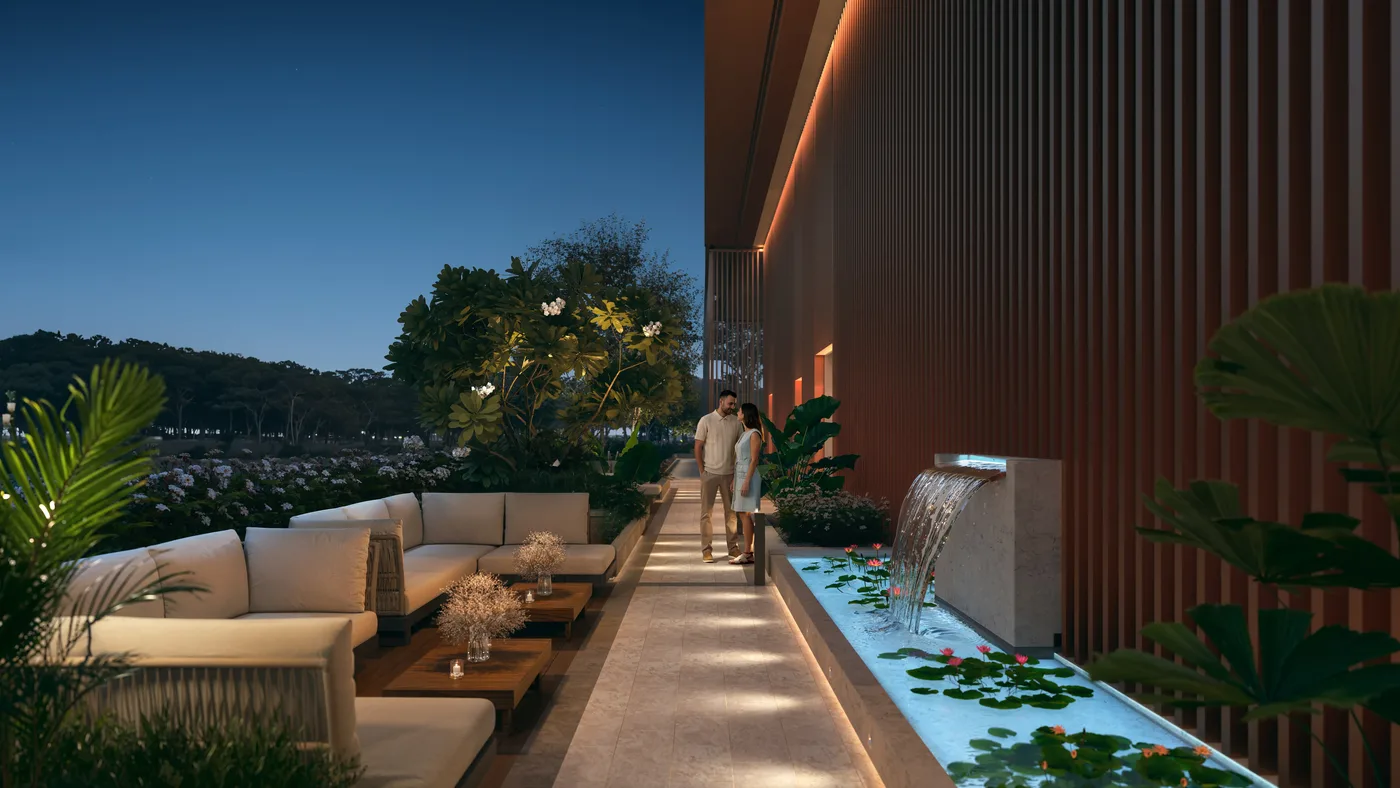 Serenity Walkway amenity image at Eira Residence
