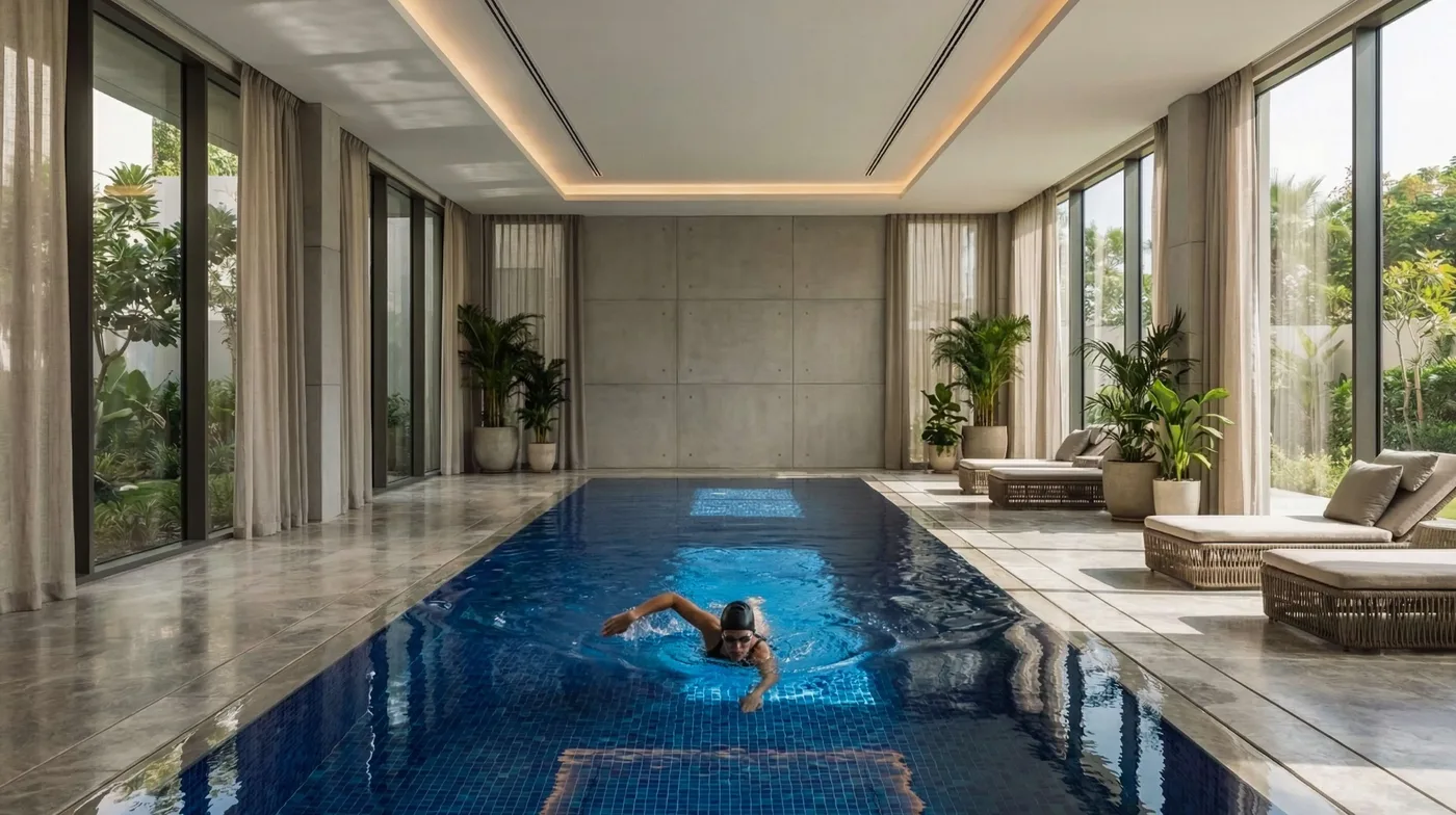 Indoor Swimming Pool amenity image at Elanora by Zoya