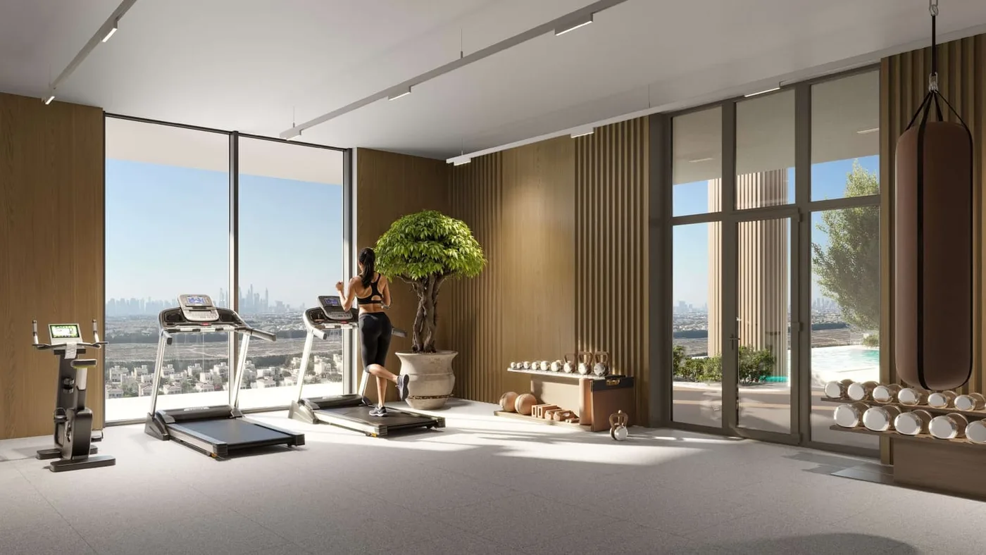 Indoor Gym amenity image at ELAR1S Sky