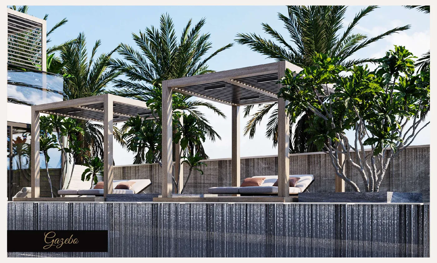 Gazebo amenity image at Elevate