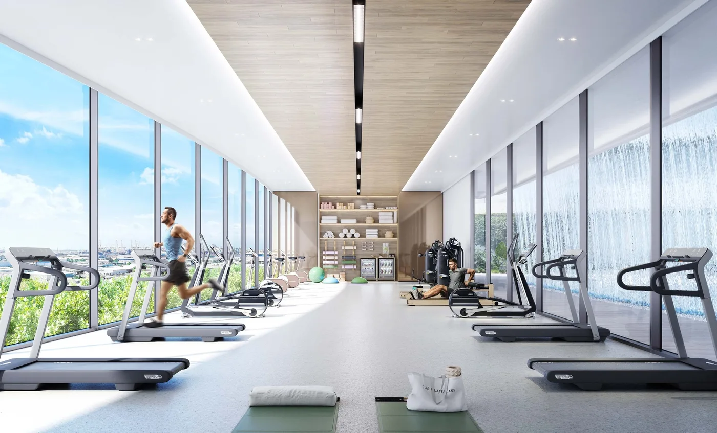 Gym amenity image at Eleve
