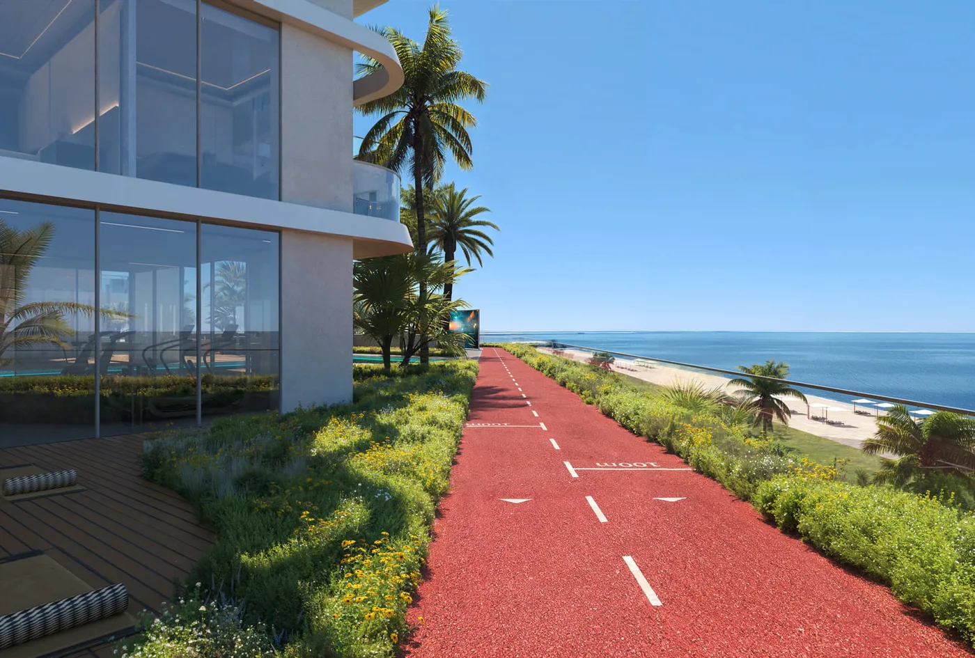 Jogging Track amenity image at Elle Residences