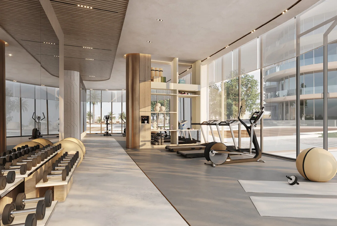 Fitness Studio amenity image at Ellington Views I and II