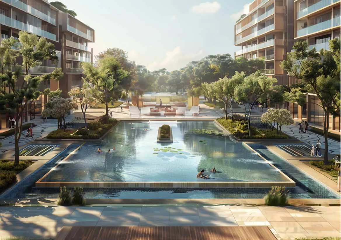 Swimming Pool amenity image at Elo Damac