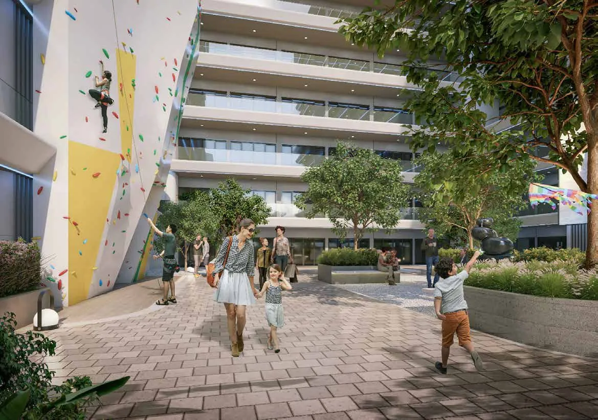 Wall Clambing amenity image at Elo Damac