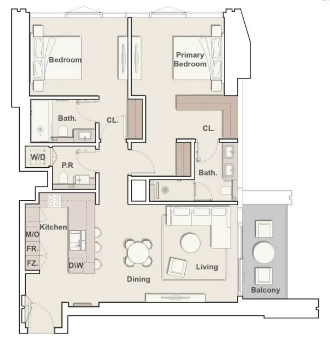 Ellington Eltiera Views floor plan
