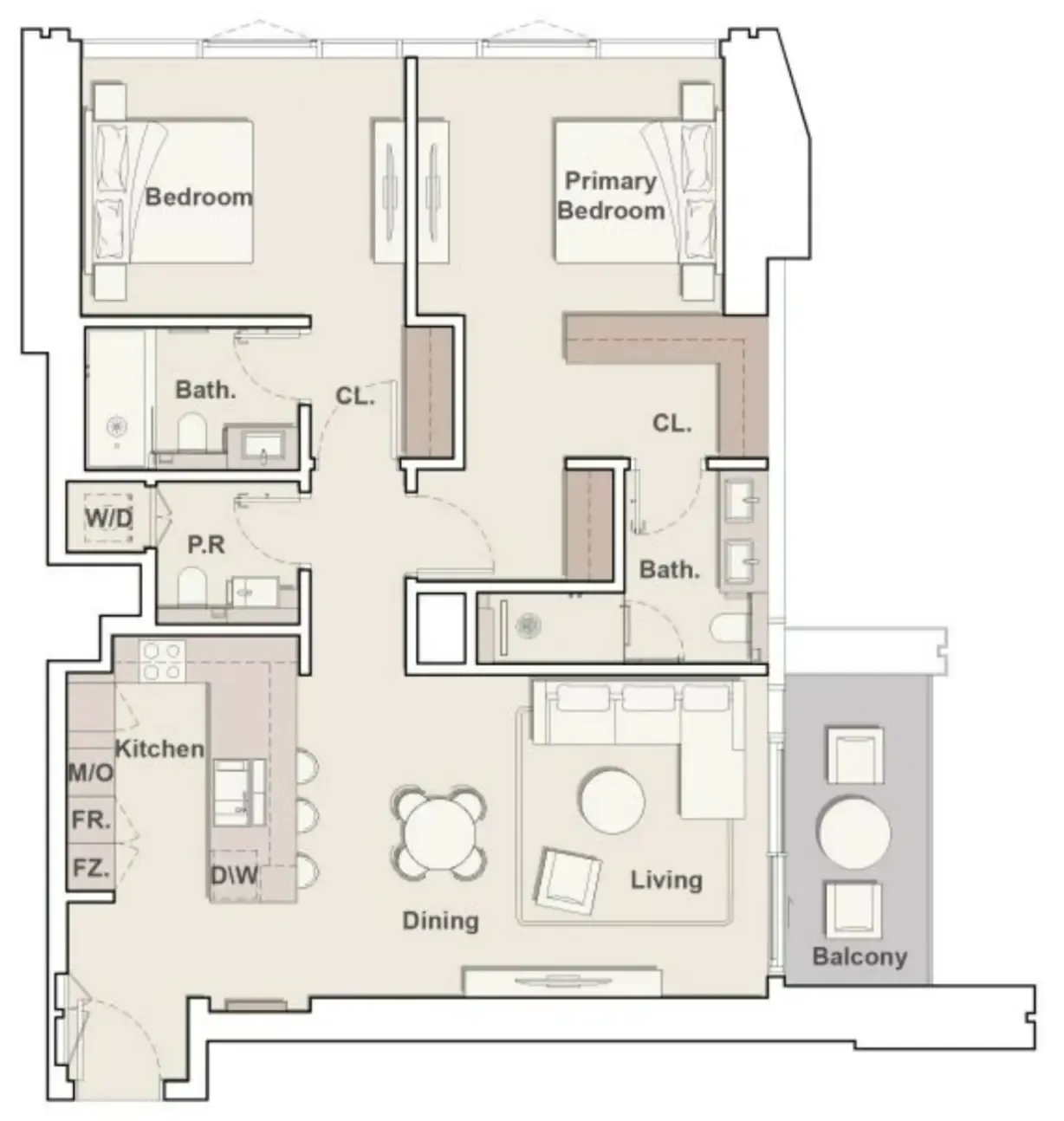 Ellington Eltiera Views floor plan