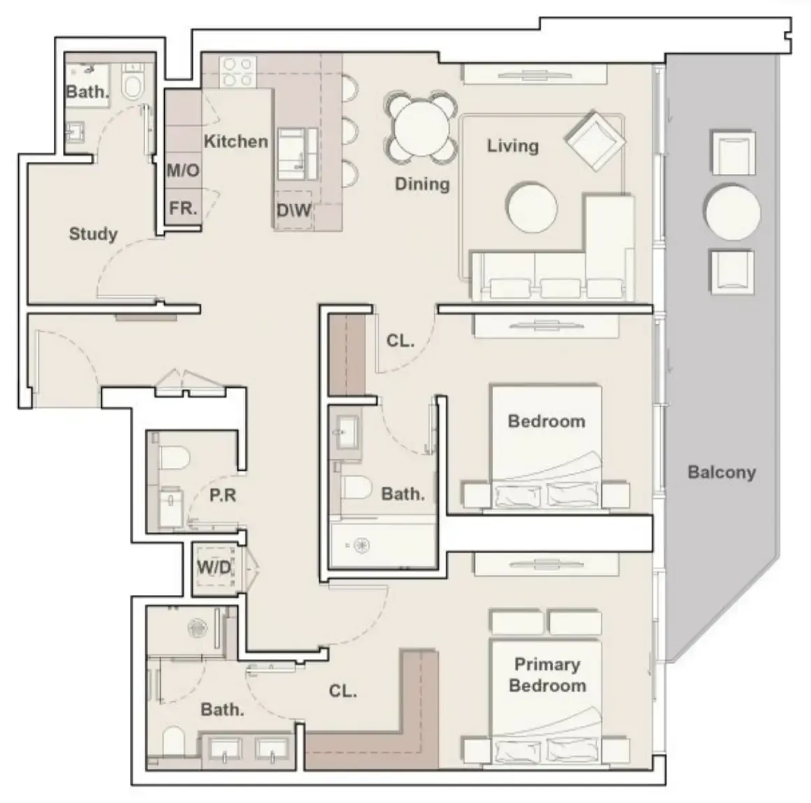 Ellington Eltiera Views floor plan