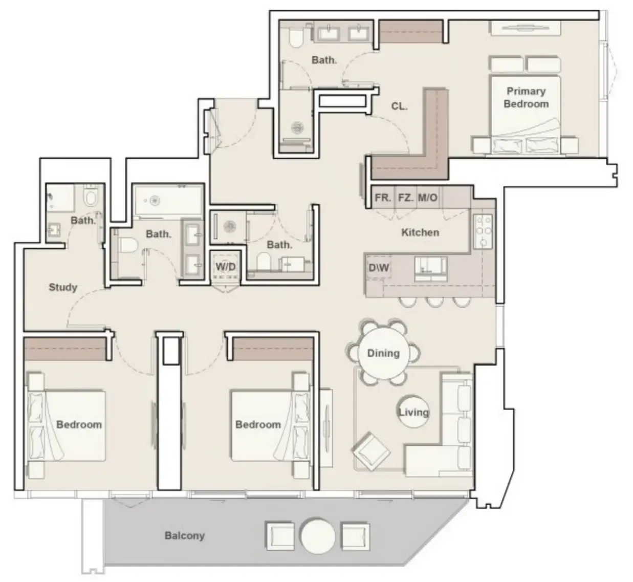 Ellington Eltiera Views floor plan