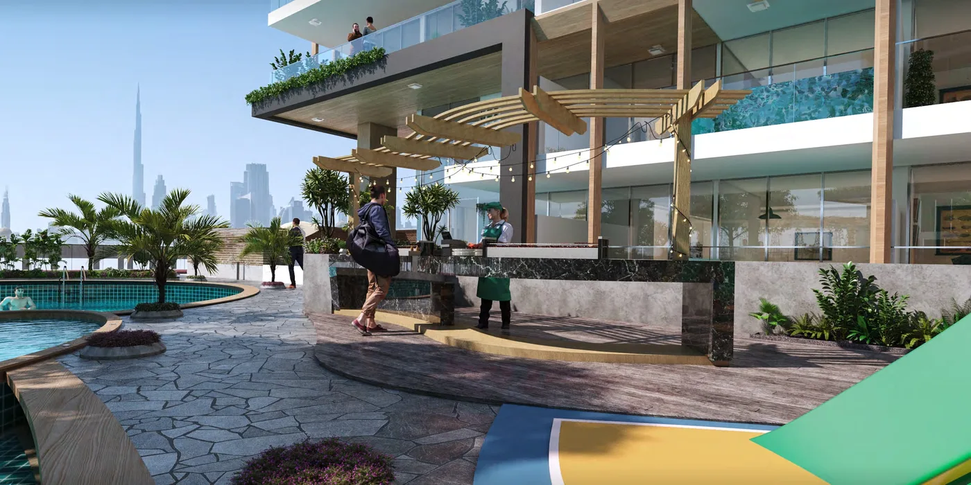 Bbq Area amenity image at Empire Estates