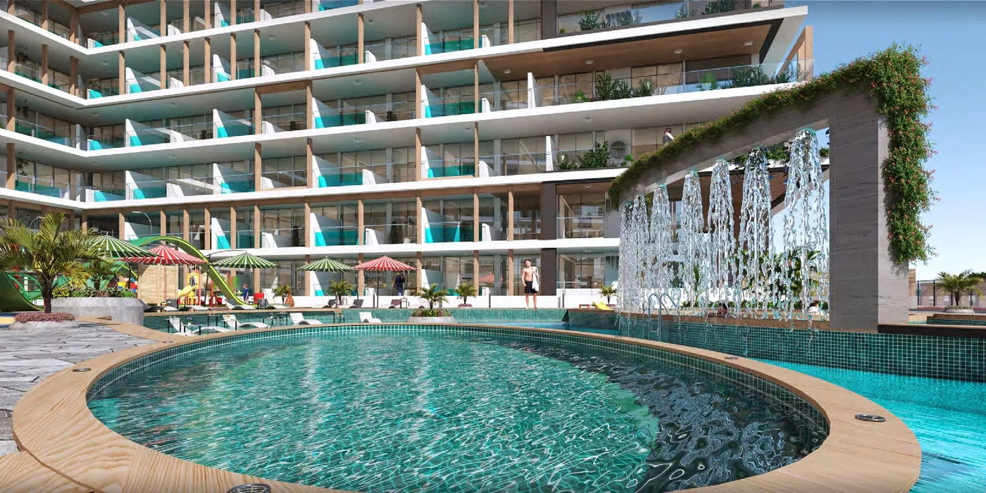 Lagoon Pool amenity image at Empire Estates
