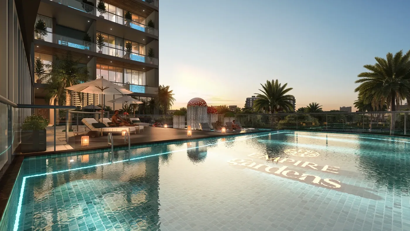 Adults' & Kids' Swimming Pools amenity image at Empire Gardens
