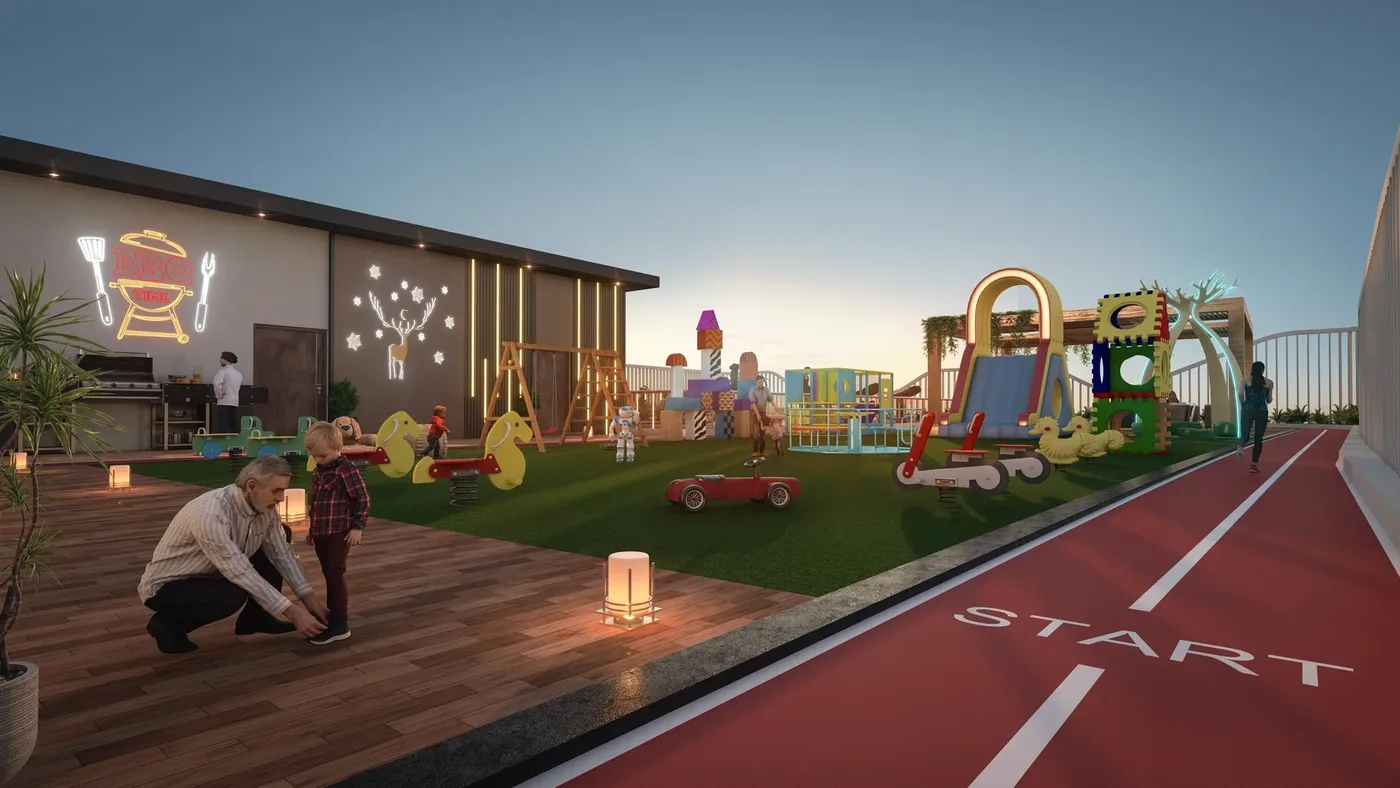 Kids' Play Area amenity image at Empire Gardens