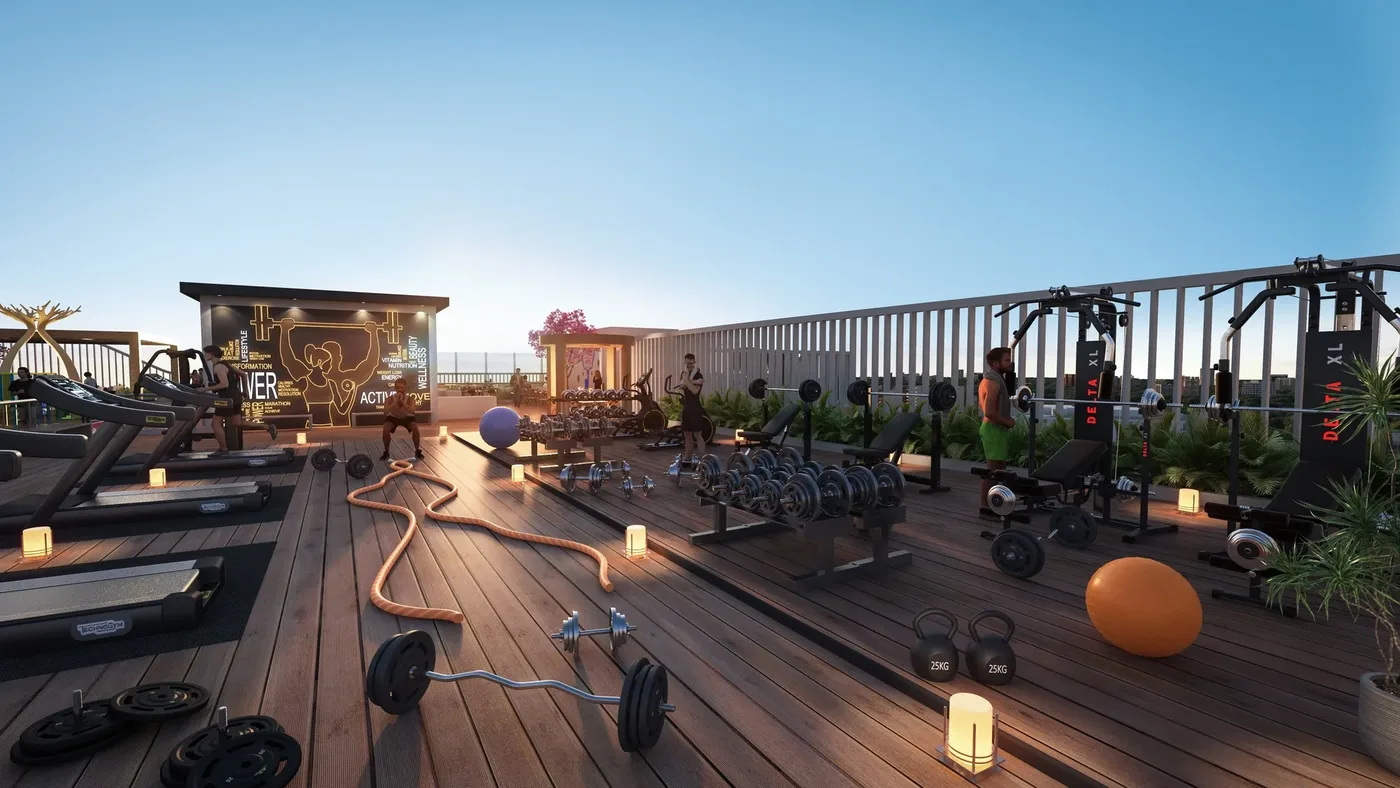 Open-Air Gym amenity image at Empire Gardens