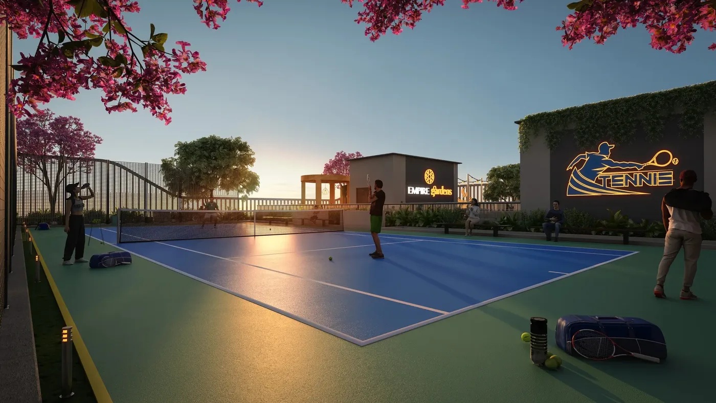 Padel Tennis Court amenity image at Empire Gardens