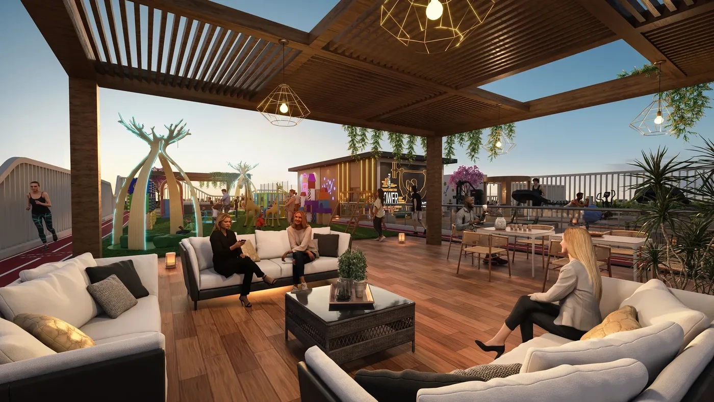 Rooftop Cabanas amenity image at Empire Gardens