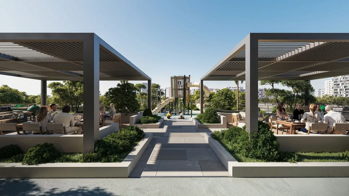 BBQ Area amenity image at Enre Residence by Imtiaz