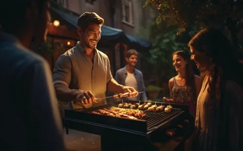 Bbq Lawns amenity image at Enso Jade