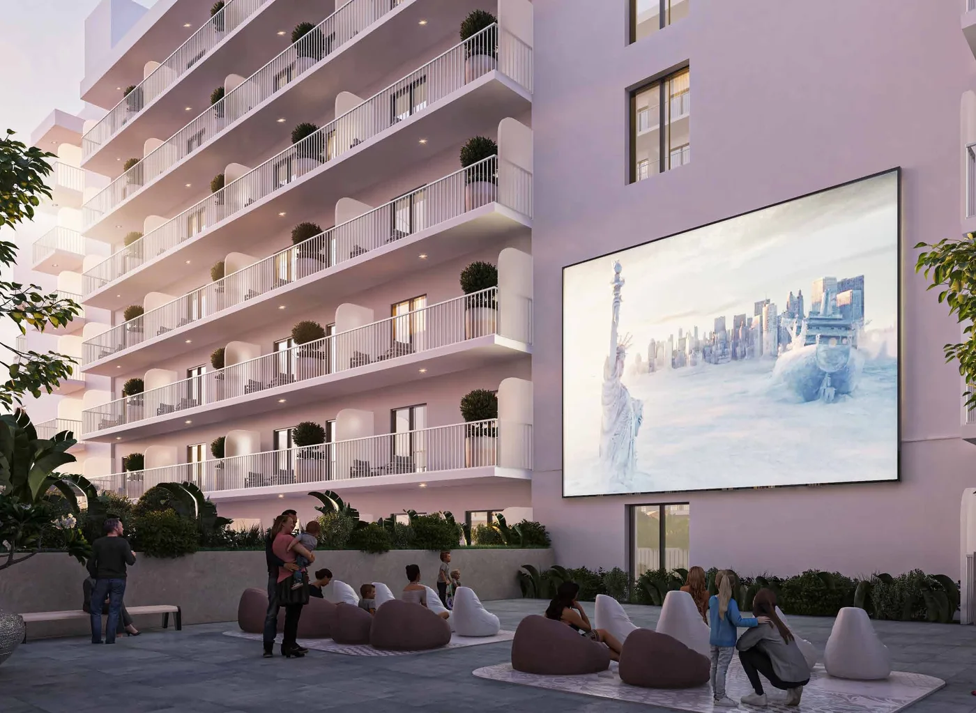 Outdoor Cinema amenity image at Evergreens