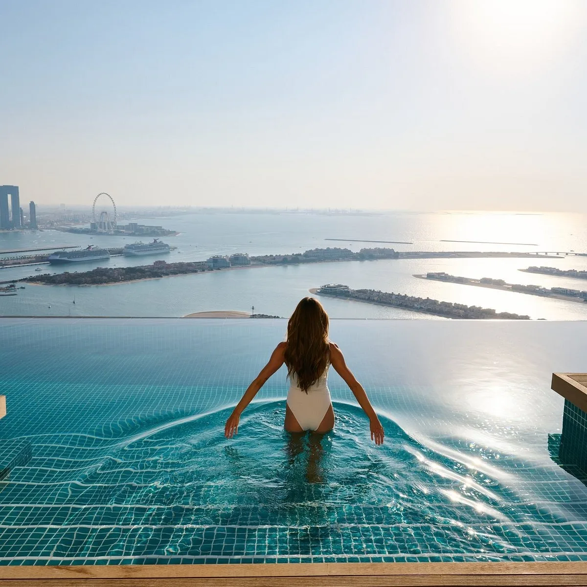 Infinity Pools amenity image at Fahid Beach Terraces
