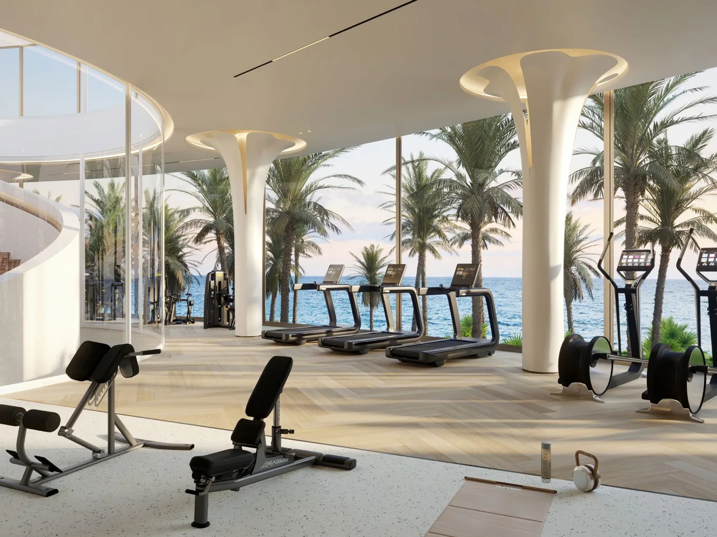 Workout Studio amenity image at Fahid Beach Terraces