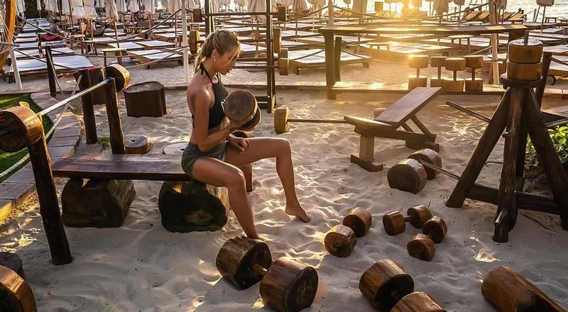 Outdoor Fitness amenity image at Farm Gardens Villas