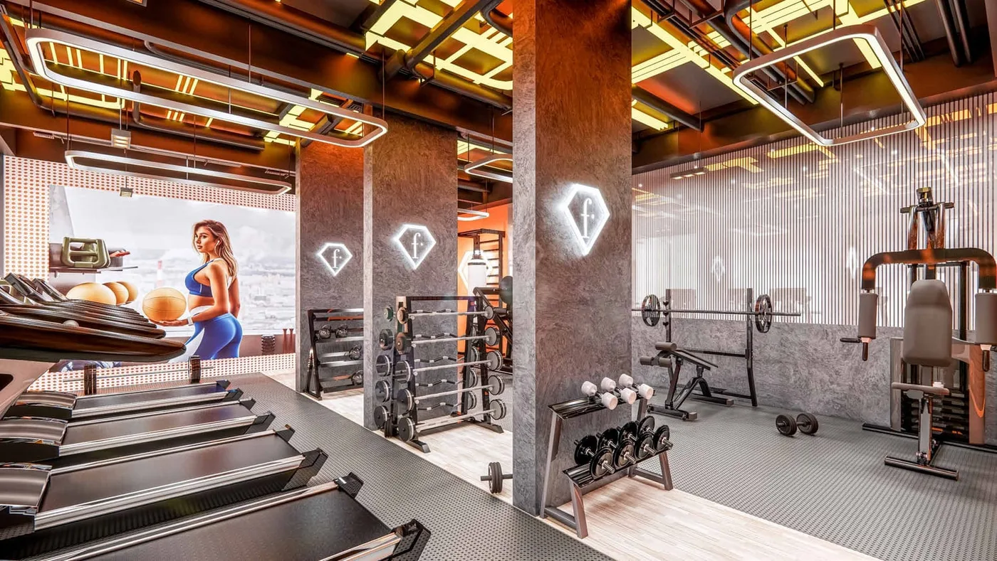 Gym amenity image at Fashionz