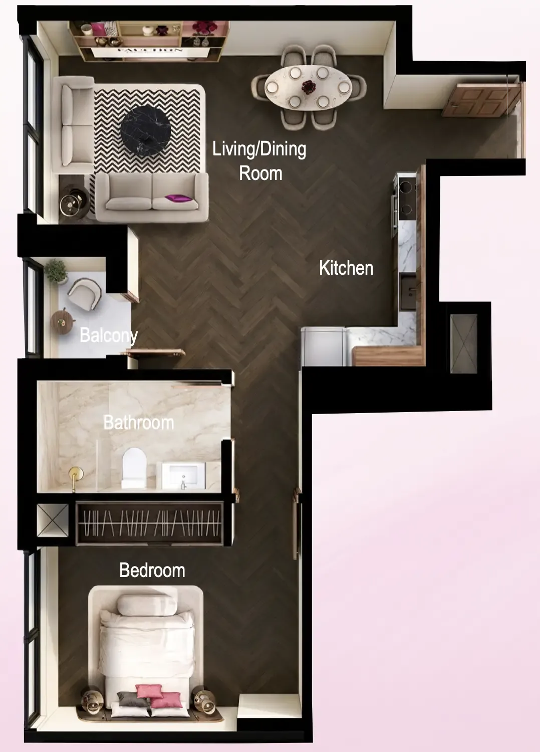 Prestige One Developments Fauchon Residences floor plan