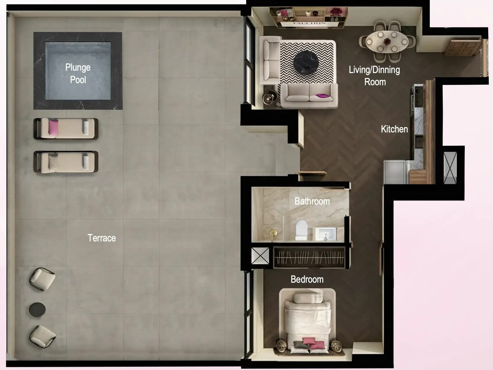 Prestige One Developments Fauchon Residences floor plan