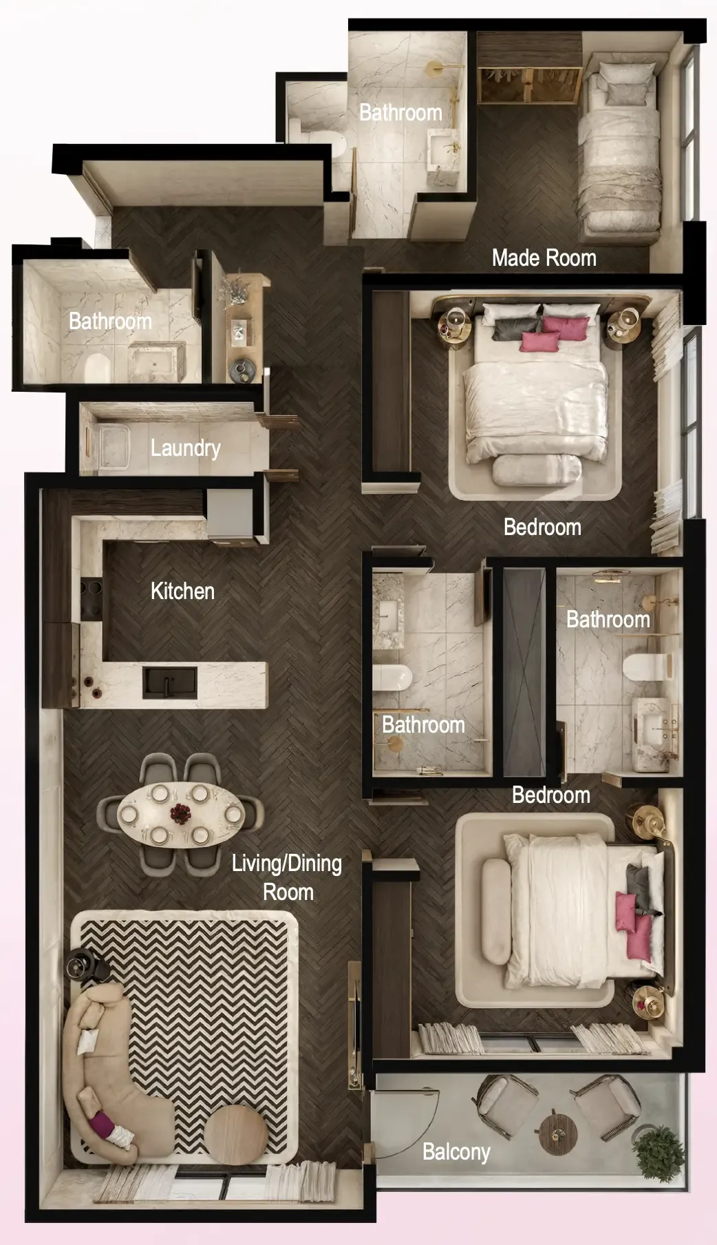 Prestige One Developments Fauchon Residences floor plan