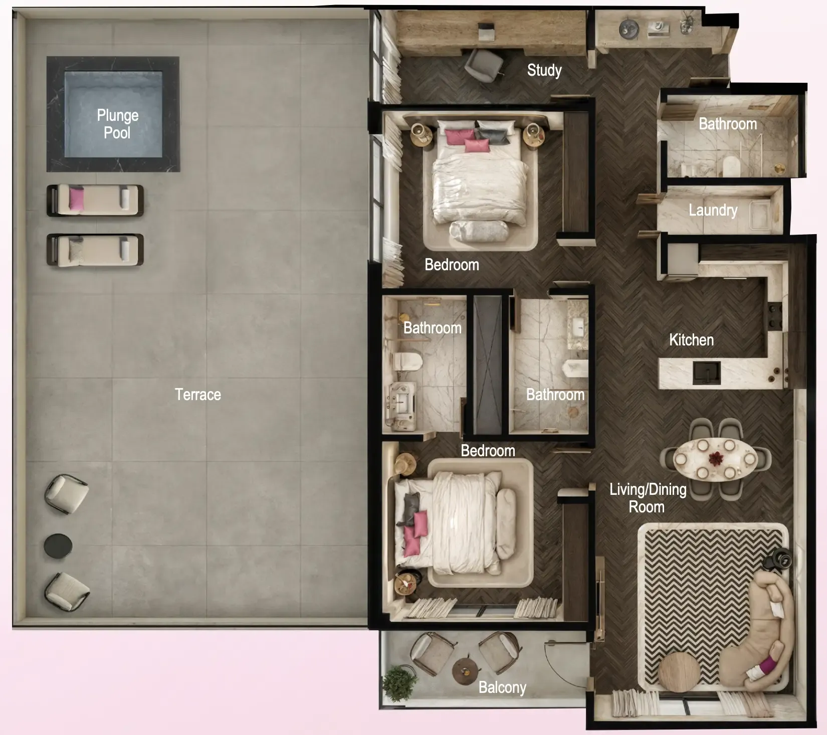 Prestige One Developments Fauchon Residences floor plan